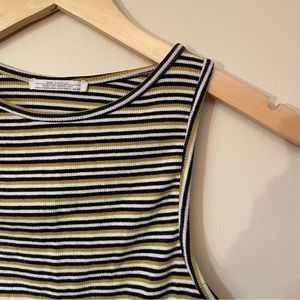 striped tank | zara